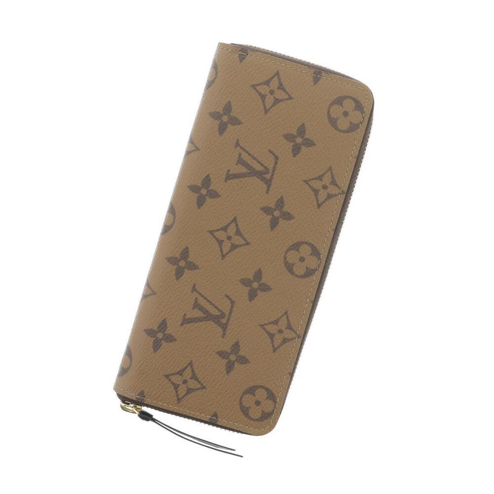 LOUIS VUITTON Portefeuille Clemence Wallet Long coin wallet purse Brown - Picture 6 of 6